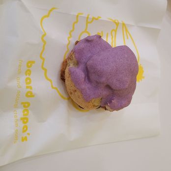 Beard Papa’s - Ube Eclair - Desserts Near Me - Concord, California Beard Papa’s - Ube Eclair - Desserts Near Me - Concord, California