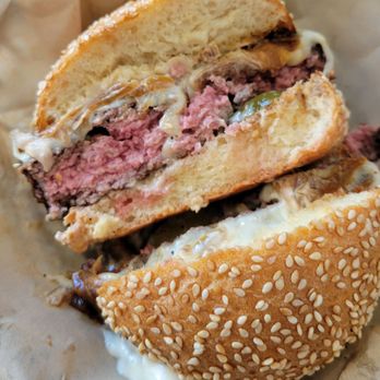 Amboy - DH Burger / Fancy Style - DELISH! THIS IS A MUST-TRY! Don't miss out on this when you're here! - Steakhouses Near Me - Los Angeles, California