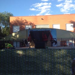 Arco Iris - Fiesta de fin de curso 2014/2015 en el patio-jardín de la escuela