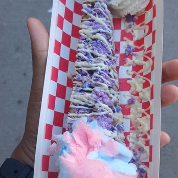 Bastille Days - Candy Cloud Waffle on a stick - Festivals Near Me - Milwaukee, Wisconsin