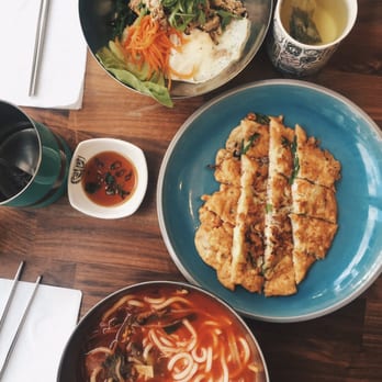 Seoul Bakery - Beef noodles, tuna bibimbap, and seafood pancake! - Cafes Near Me - London, XGL Seoul Bakery - Beef noodles, tuna bibimbap, and seafood pancake! - Cafes Near Me - London, XGL