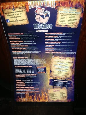Menu photo 6 Smokin' Eagle BBQ & Brew Le Roy, NY Menu photo 6 Smokin' Eagle BBQ & Brew Le Roy, NY