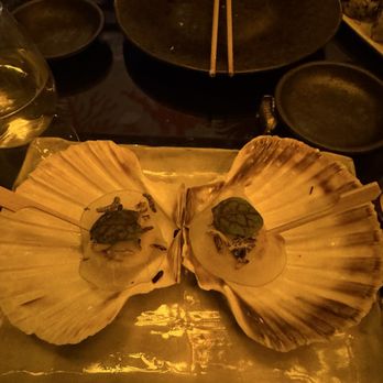 Sexy Fish - Scallop "skewer" skip it - Seafood Near Me - London, XGL Sexy Fish - Scallop "skewer" skip it - Seafood Near Me - London, XGL