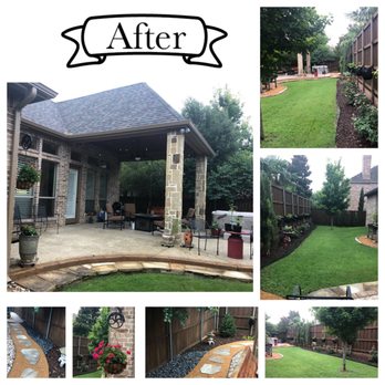Homescape Landscape - before and after photos - Landscaping Near Me - Richardson, Texas Homescape Landscape - before and after photos - Landscaping Near Me - Richardson, Texas