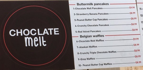 Menu photo 1 Chocolate Melt Lakeland, FL Menu photo 1 Chocolate Melt Lakeland, FL