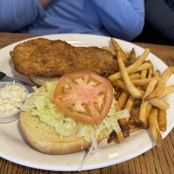 Sugar Grove Cafe - Pork Tenderloin Sandwich Deluxe - Creperies Near Me - Sugar Grove, Illinois