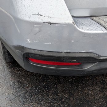 EMG Mobile Bumper Repair - Before repair - Mobile Dent Repair Near Me - San Diego, California