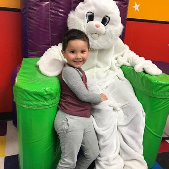 Pump It Up Great Neck - With Mr. Easter Bunny - Kids Activities Near Me - Great Neck, New York