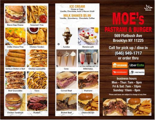 Moe's Pastrami & Burger by null