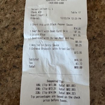 Tim Ho Wan - You don't get what you paid for! - Dim Sum Near Me - Honolulu, Hawaii