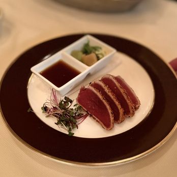 Bohanan's Prime Steak and Seafood - Seared Sashimi Grade Tuna - Steakhouses Near Me - San Antonio, Texas Bohanan's Prime Steak and Seafood - Seared Sashimi Grade Tuna - Steakhouses Near Me - San Antonio, Texas