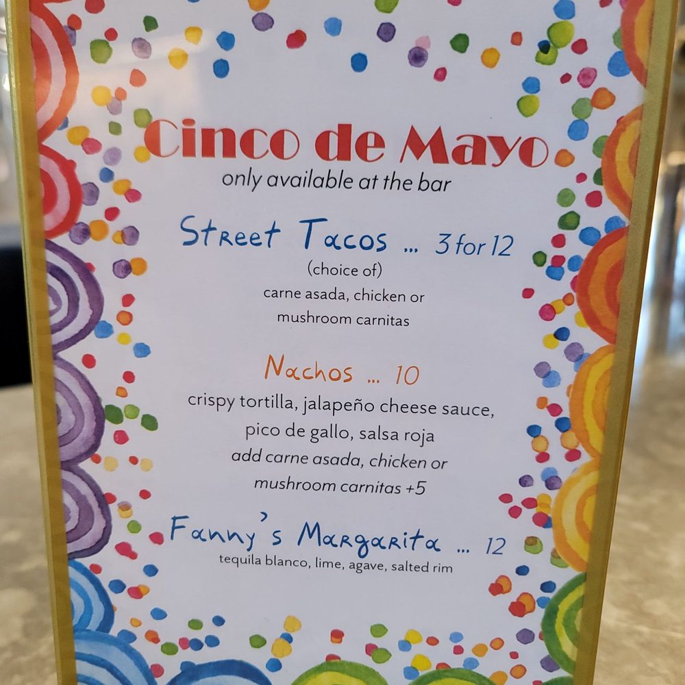 Fanny's - Cinco De Mayo special - Cocktail Bars Near Me - Los Angeles, California
