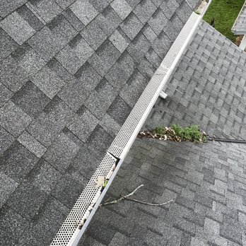 Harrison Gutter Solutions - Improperly installed leaf gaurds - Gutter Services Near Me Harrison Gutter Solutions - Improperly installed leaf gaurds - Gutter Services Near Me