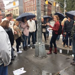 Greenwich Village Literary Pub Crawl - Weather doesn't stop us!