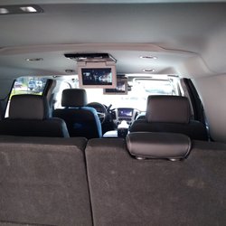 Houston & Katy Limo Transportation - Executive luxury SUV. Super nice for long trips with kids. Has a DVD and USB drive for your comfort