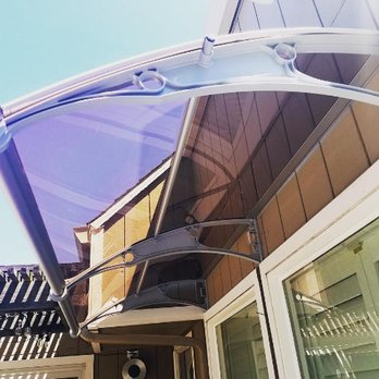 Canadian Shade - Polycarbonate canopy - Awnings Near Me - Toronto, Ontario