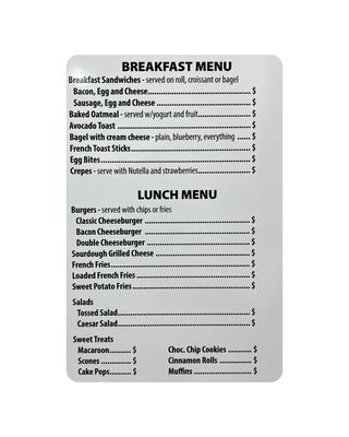 Menu photo 1 Rise & Grind Newburg, PA Menu photo 1 Rise & Grind Newburg, PA