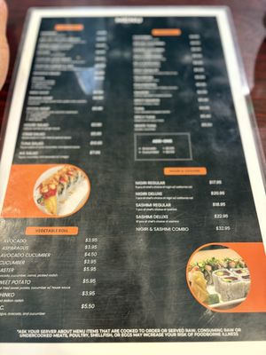 Fat Salmon Sushi by null