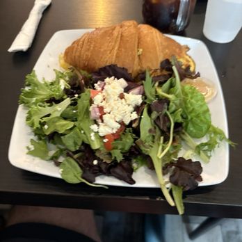 The French Cafe - Croissant Breakfast with Salad - Coffee & Tea Near Me - Winter Garden, Florida