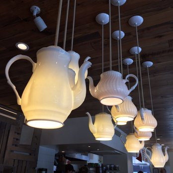 Padoca Bakery - I sat right under these hanging tea pots for over 30 minutes, none of them fell on my head. Amazing! - Coffee & Tea Near Me - New York, New York Padoca Bakery - I sat right under these hanging tea pots for over 30 minutes, none of them fell on my head. Amazing! - Coffee & Tea Near Me - New York, New York
