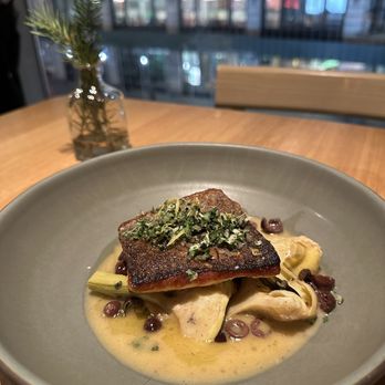 Wolf at Nordstrom NYC - Salmon - Italian Near Me - New York, New York Wolf at Nordstrom NYC - Salmon - Italian Near Me - New York, New York