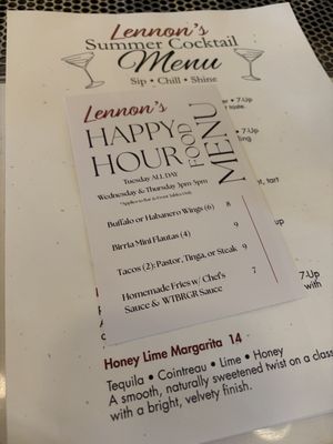 Menu photo 3 Lennon's Naperville, IL Menu photo 3 Lennon's Naperville, IL
