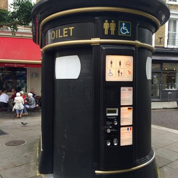 Notting Hill - Self cleaning bathroom/coolest thing ever! - Landmarks & Historical Buildings Near Me - London, XGL