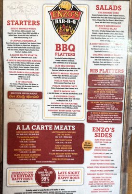 Menu photo 4 Enzo's BBQ & Ale House Encinitas, CA Menu photo 4 Enzo's BBQ & Ale House Encinitas, CA
