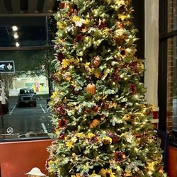 Pop's Pizzeria - Fall tree
