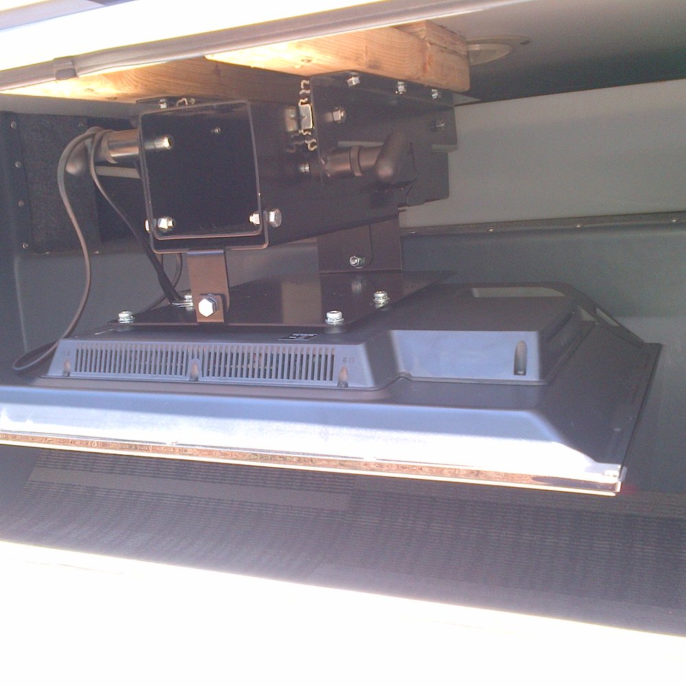 Nor Cal Mobile RV Services - 28 inches flat screen TV mounted inside perfectly. - RV Repair Near Me Nor Cal Mobile RV Services - 28 inches flat screen TV mounted inside perfectly. - RV Repair Near Me