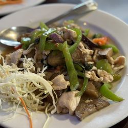 Thai Diamond Y&M  - E11. Pad Eggplant Lunch