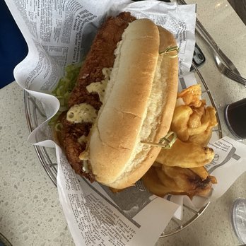 Sunsets Waterfront Dining - Mt Pleasant - Fish sandwich - New American Near Me - Mt Pleasant, South Carolina Sunsets Waterfront Dining - Mt Pleasant - Fish sandwich - New American Near Me - Mt Pleasant, South Carolina