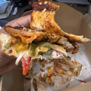 Corky's Kitchen & Bakery - Cluck chicken sandwich - American Near Me - Highland, California