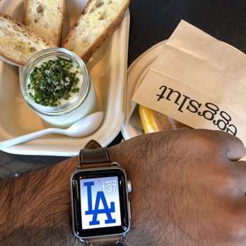 Eggslut - 1:37 orders finally arrive. - Breakfast & Brunch Near Me - Los Angeles, California