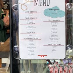 Springline Coffee - Menu