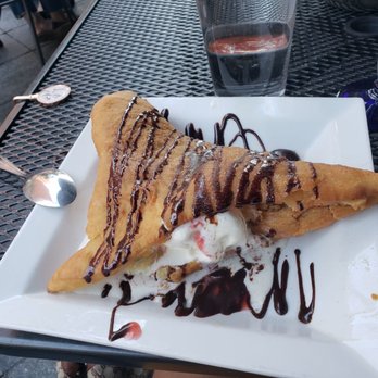 Blue Agave Grill - This sopapilla is obscenely large! HALP!! - Seafood Near Me - Denver, Colorado