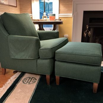 Trust Upholstery - Chair and ottoman - Furniture Reupholstery Near Me - Rockville, Maryland Trust Upholstery - Chair and ottoman - Furniture Reupholstery Near Me - Rockville, Maryland