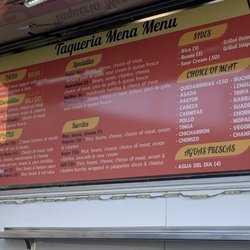 Taqueria Mena - Menu 5/12/23