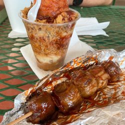 Kansas State Fair - Bbq parfait and moink balls - 9/10