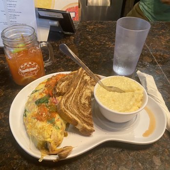 Two Chicks Cafe - Fantastic omelette but the grits were to die for! I could eat the plate full of grits and be happy. - Breakfast & Brunch Near Me - New Orleans, Louisiana Two Chicks Cafe - Fantastic omelette but the grits were to die for! I could eat the plate full of grits and be happy. - Breakfast & Brunch Near Me - New Orleans, Louisiana