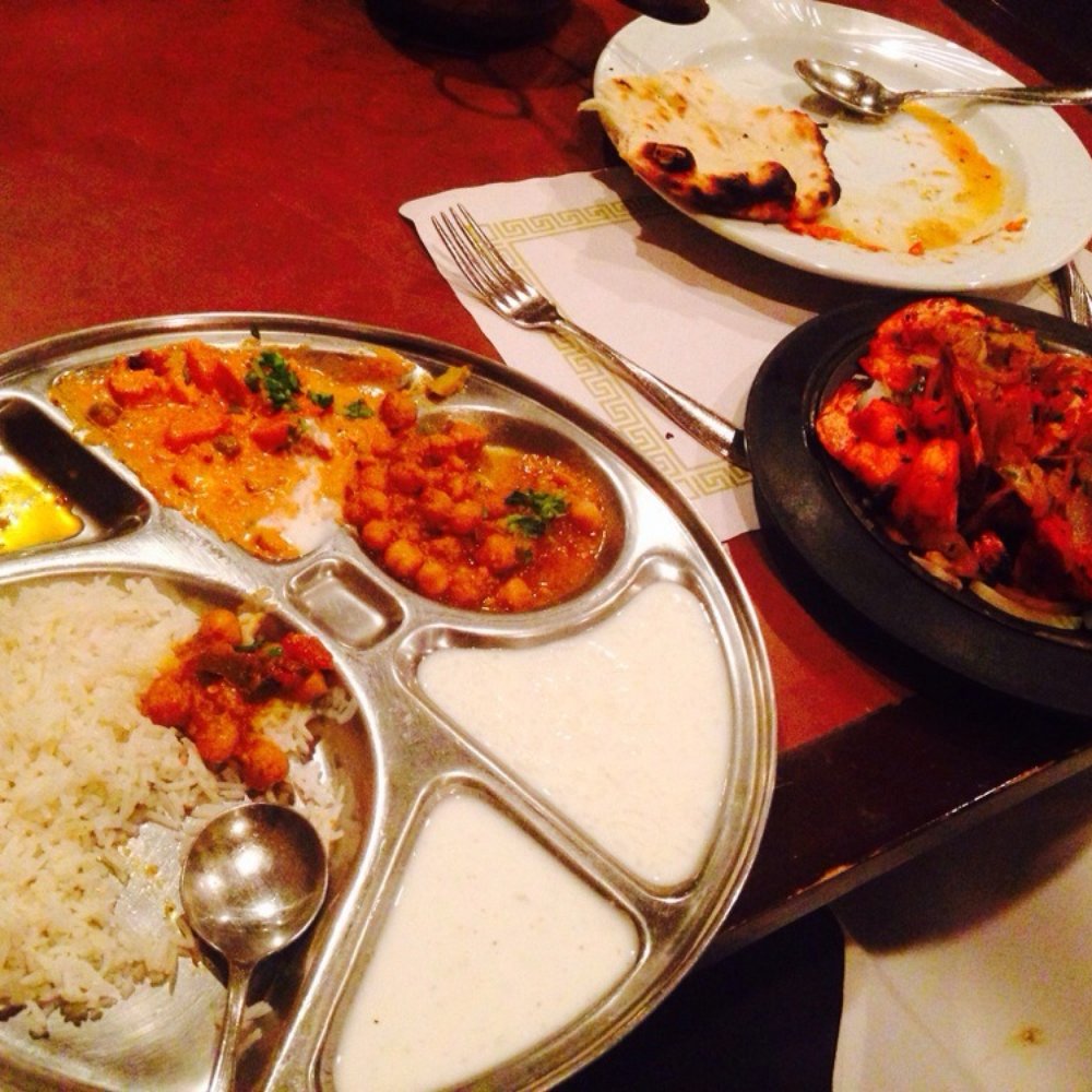 India Palace - Vegetarian thali and shrimp tika! - Indian Near Me - Overland Park, Kansas India Palace - Vegetarian thali and shrimp tika! - Indian Near Me - Overland Park, Kansas