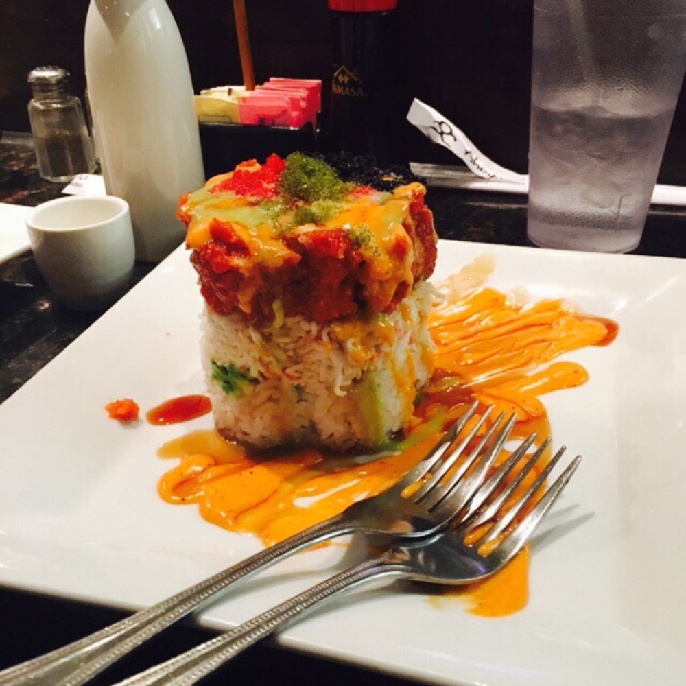 Ahoyama Restaurant - Ahi tower - Sushi Bars Near Me - Hurst, Texas