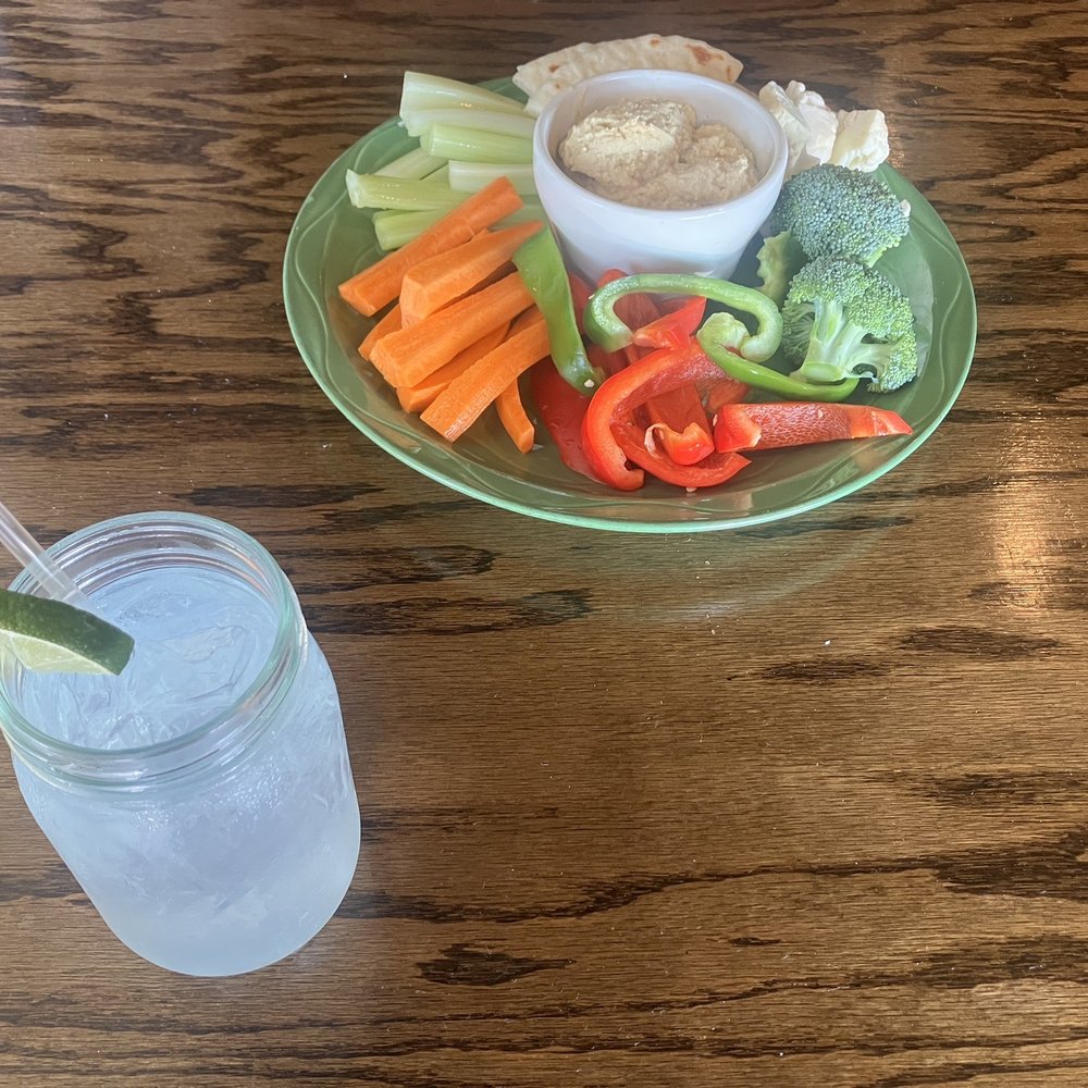 Ranch Water And The Mediterranean Platter Ranch Water And The Mediterranean Platter
