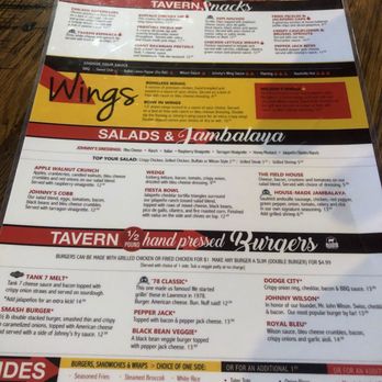 Johnny's Tavern - Menu - Sports Bars Near Me - Kansas City, Missouri Johnny's Tavern - Menu - Sports Bars Near Me - Kansas City, Missouri