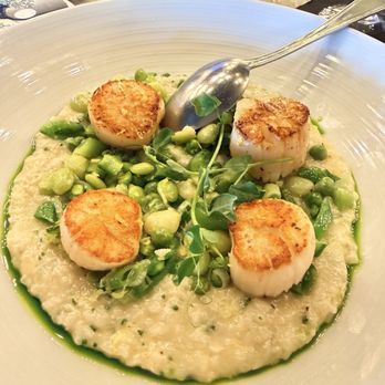 George Bistro + Bar - Seared Scallops - New American Near Me - Pensacola, Florida George Bistro + Bar - Seared Scallops - New American Near Me - Pensacola, Florida