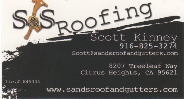 S & S Roofing Logo