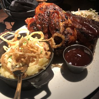 BLVD Kitchen & Bar - BbQ RIbs & Chicken with garlic Mashed POtatoes and coleslaw - American Near Me - Minnetonka, Minnesota BLVD Kitchen & Bar - BbQ RIbs & Chicken with garlic Mashed POtatoes and coleslaw - American Near Me - Minnetonka, Minnesota