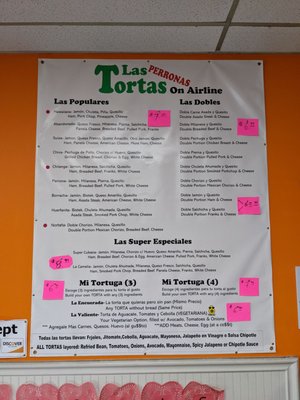Menu photo 1 Las Tortas Perronas Houston, TX Menu photo 1 Las Tortas Perronas Houston, TX