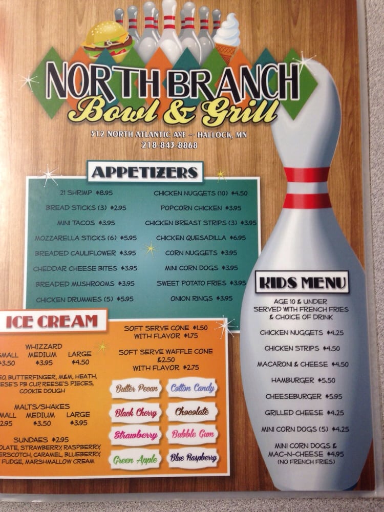 North Branch Bowl And Grill Logo