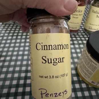 Penzeys Spices - Cinnamon sugar. Free gift bc we bought so much. - Specialty Food Near Me - West Hartford, Connecticut